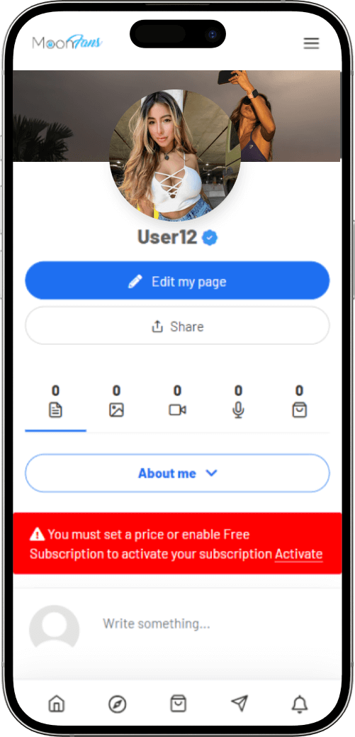 OnlyFans-Clone-edit-profile-screen