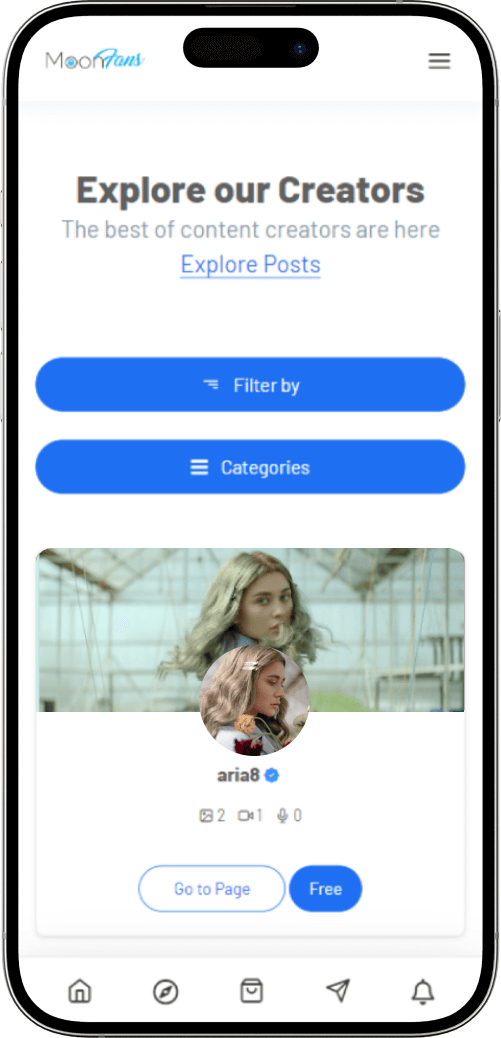 Onlyfans-clone-explore-creators-screen